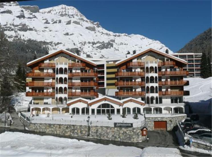 Residenz Ambassador B11 Apartman Leukerbad Kültér fotó
