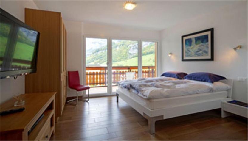 Residenz Ambassador B11 Apartman Leukerbad Szoba fotó